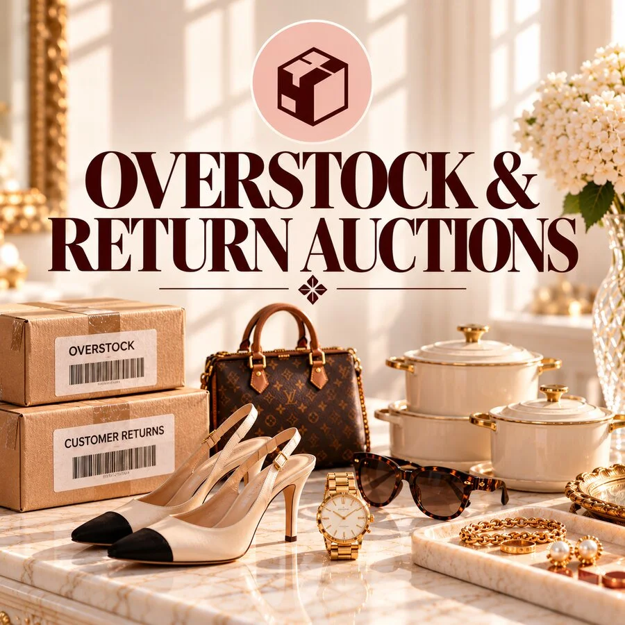 Overstock & Return Auctions